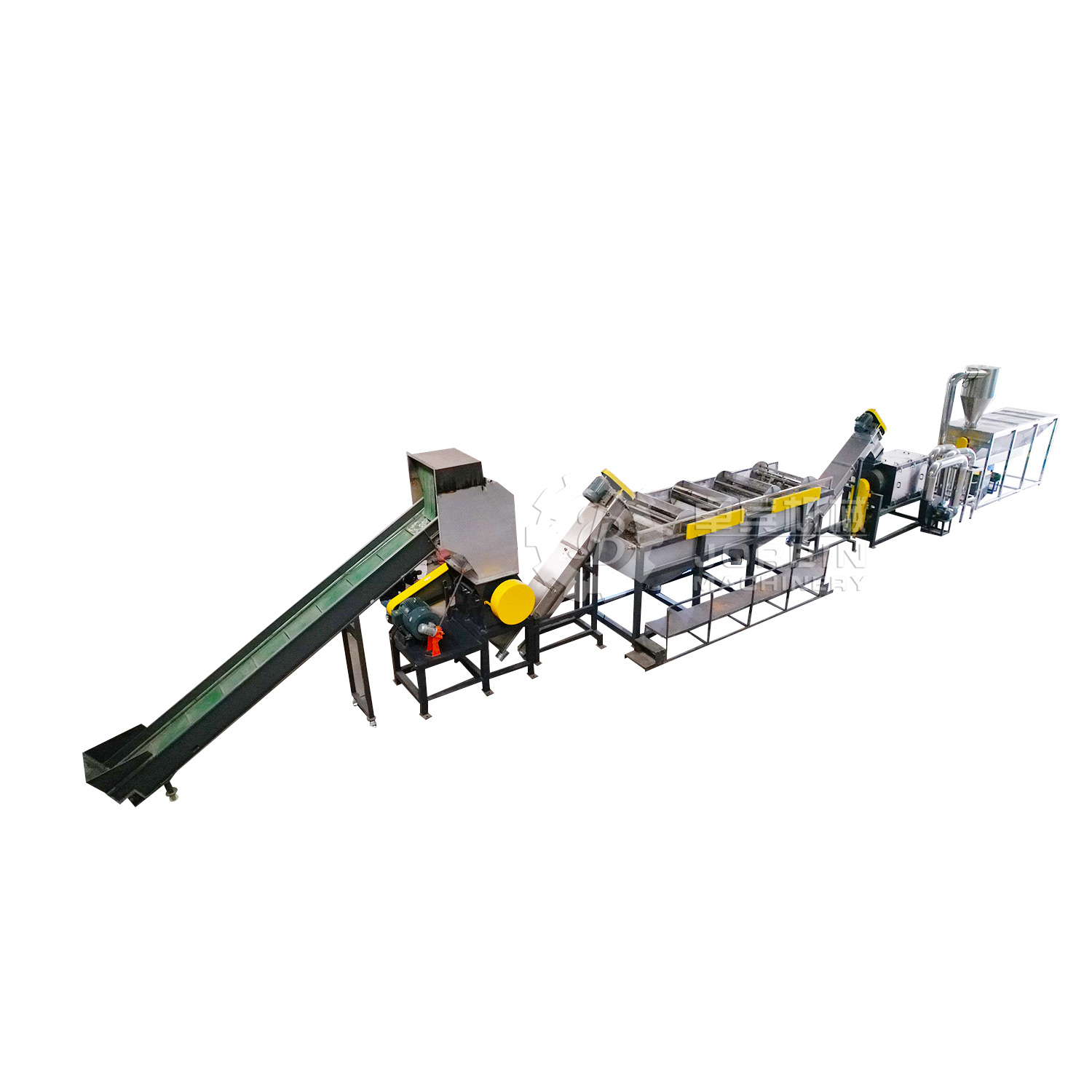 PP/PE Film Bags Recycling Washing Machine Plant