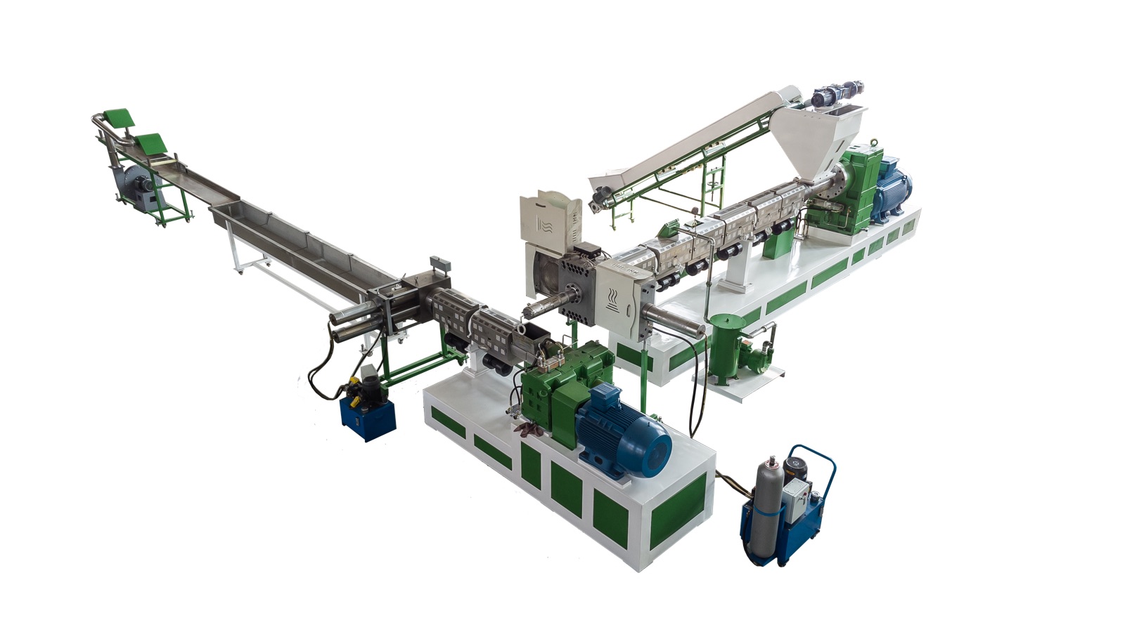SJ Single Screw Extrusion Pelletizer Machine