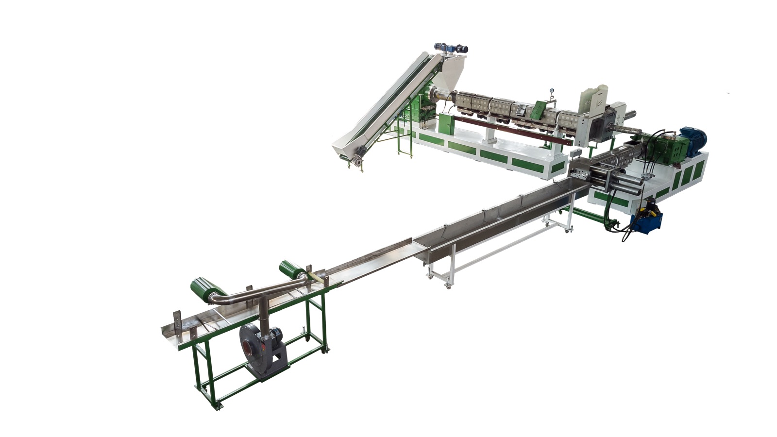 SJ Single Screw Extrusion Pelletizer Machine 2