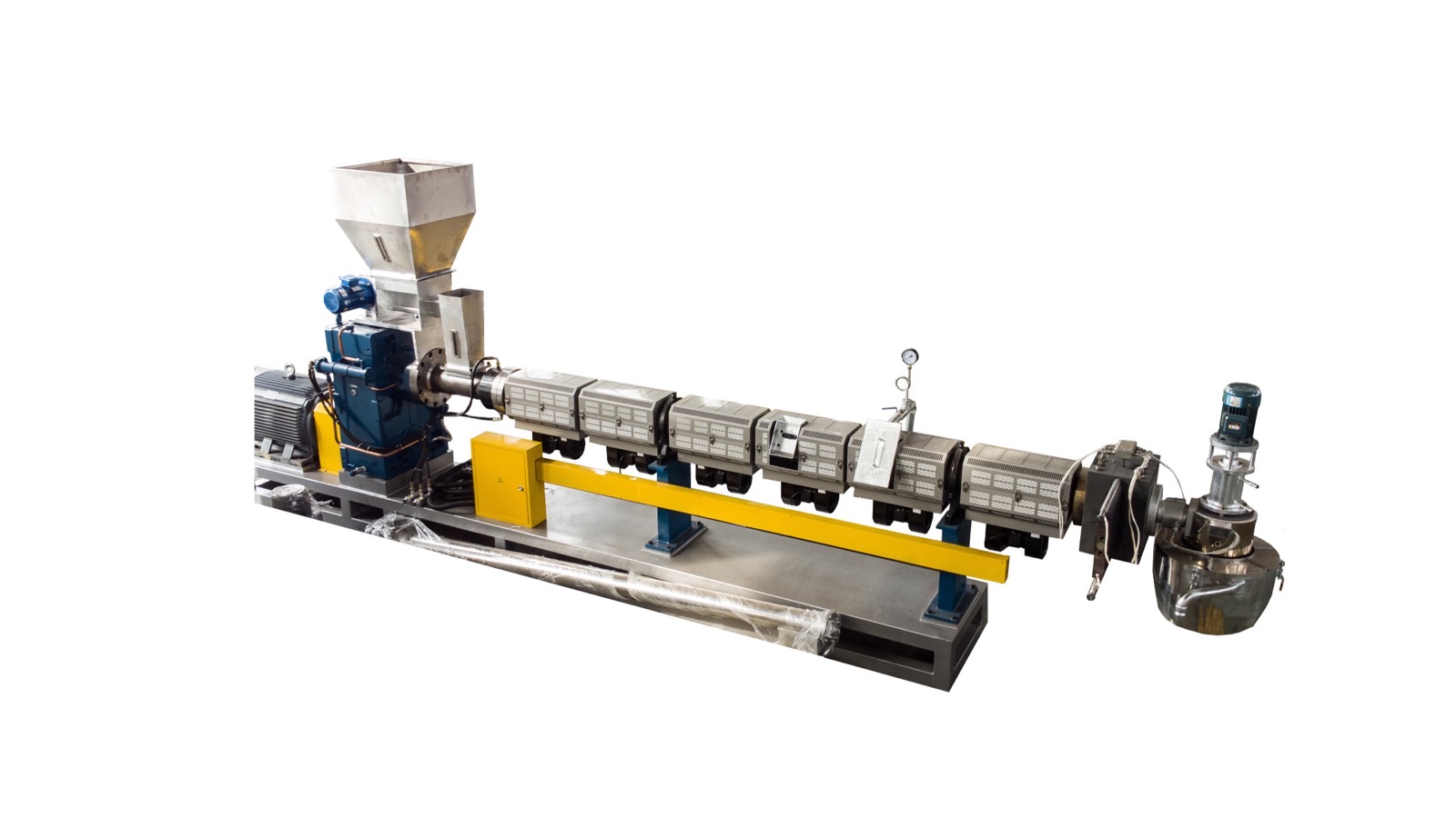SJ Single Screw Extrusion Pelletizer Machine 4