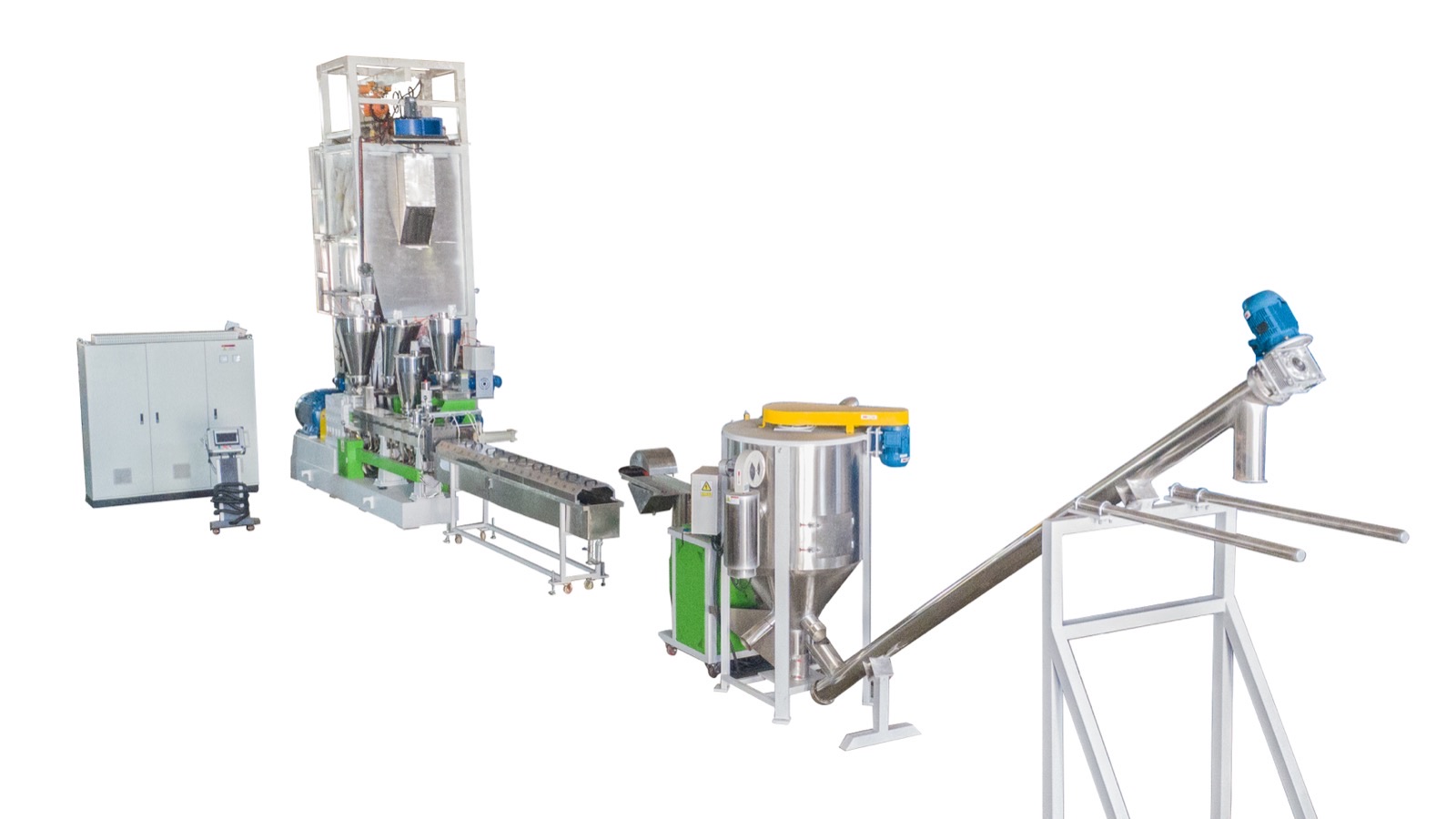 Extrusora compounding masterbatch doble tornillo TSSK 2