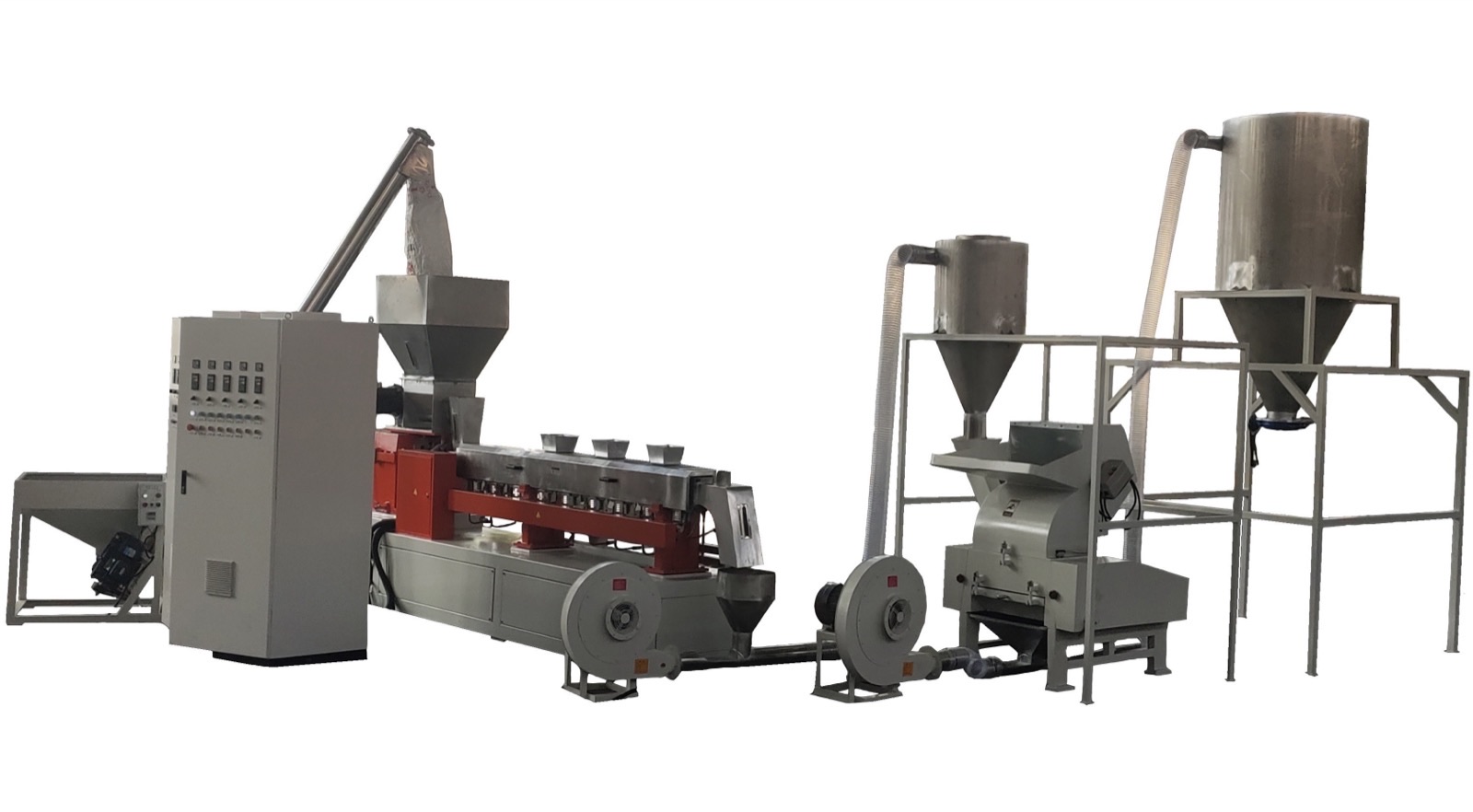 WPC Wooden & Plastic Compounding Extrusion Granulation Machine 3