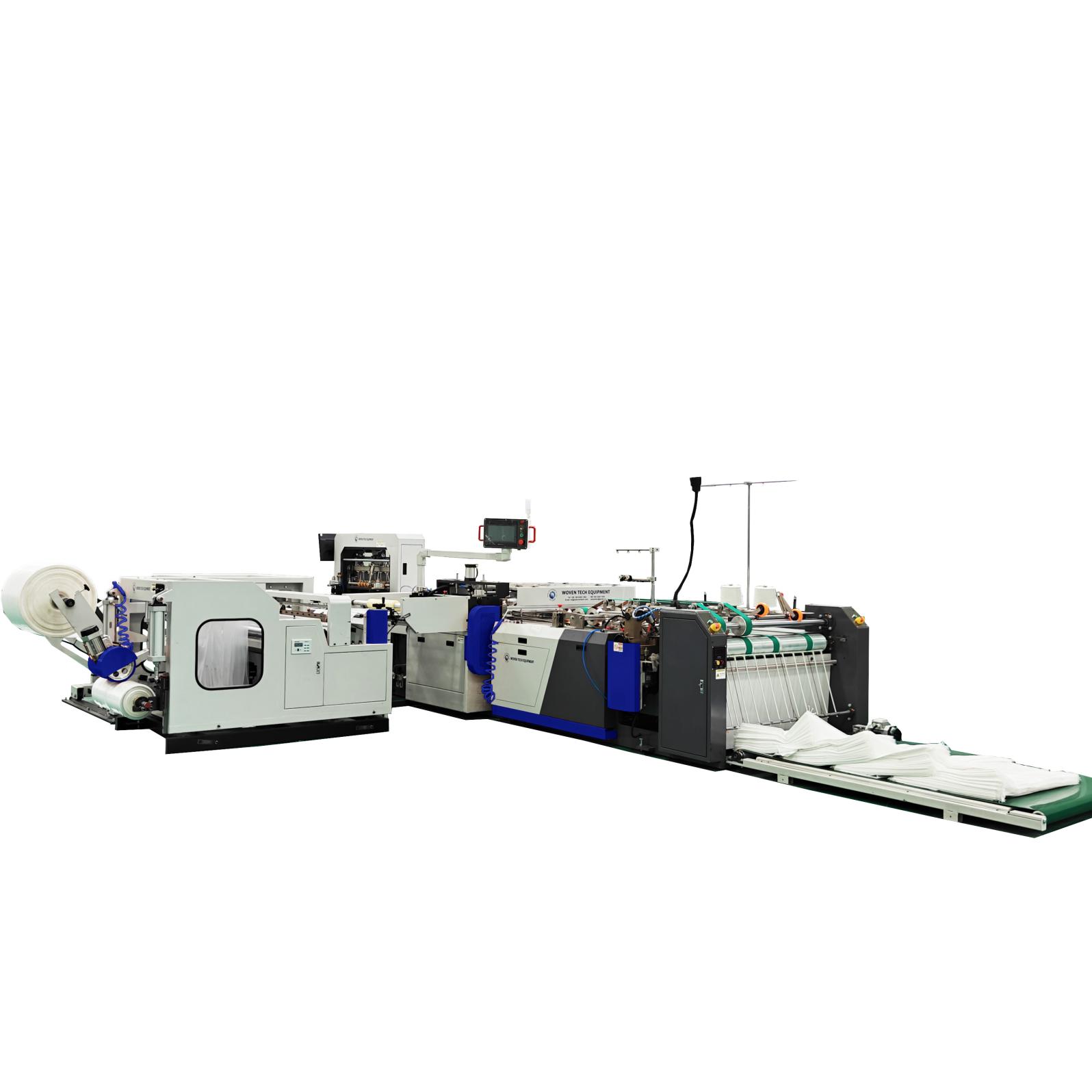 Máquina Integrada de Corte, Costura e Ensacamento WT-750A